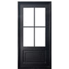 S001 | 4-Lite Steel Entry Door