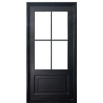 S001 | 4-Lite Steel Entry Door