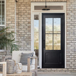 S001 | 4-Lite Steel Entry Door