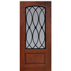 1 Panel Arch Lite La Salle Design Fiberglass Entry Door