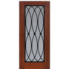 Full Lite La Salle Design Fiberglass Entry Door