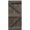 Knotty Alder Double Z Barn Door