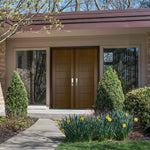 Brentwood 80 | 96" Tall Mahogany Contemporary Flush Entry Door