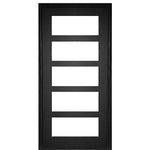 S003 | Modern 5-Lite Steel Entry Door
