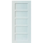 5-Panel Shaker Style MDF Barn Door