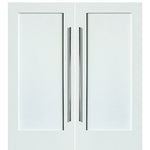 1-Panel Craftsman Style MDF Double Barn Door

