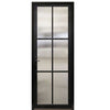 Prehung Narrow Profile 6-Lite Fiberglass Entry Door with Multi-Point Lock System 