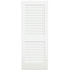 Plantation Louver Shaker Redi-Prime Solid Core Single Door