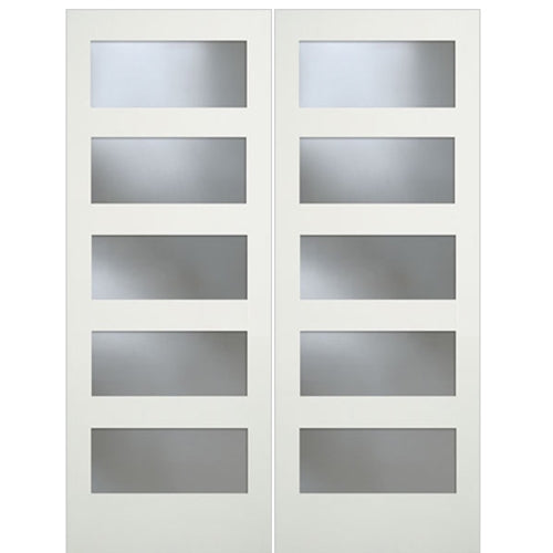 8735 | 5 Lite Redi-Prime Single Interior Door | doors.com