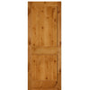 2-Panel Shaker Knotty Alder Solid Core Door