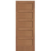 Hemlock Fir 5 Panel Interior Door with Ovolo Sticking