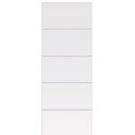 5 Panel Grooved Premium Flush Redi-Prime Interior Door