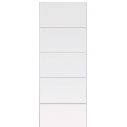 5 Panel Grooved Premium Flush Redi-Prime Interior Door