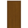 Full Plank Mahogany Grain Fiberglass Door