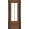 Port Collection Biscayne Mahogany 6 Lite Prehung HVHZ Impact Rated Door