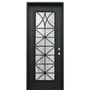 Bay Street FV 8-0 1D | Full View Decorative Iron Door