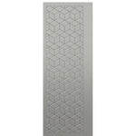 Cubes Smooth FG | Fiberglass Entry Door with Modern Cube Pattern Design