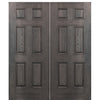 6-Panel FG-2 | 36" x 80" 6-Panel Fiberglass Double Door