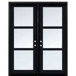 Metro Modern 3LT 8-0 2D | 3 Lite Modern Double Door