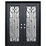 Milan Iron FV 8-0 2D | Full View Decorative Iron Double Door