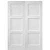 8730 Double  | 3-Panel Shaker Redi-Primed Solid Core Double Interior Door