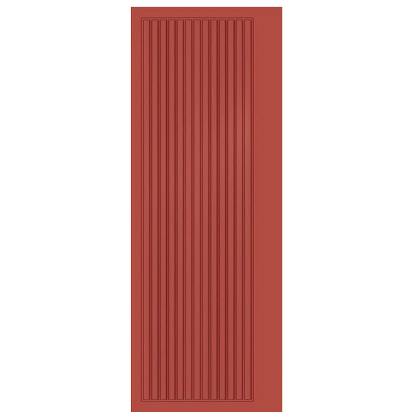 Slats Smooth FG | Fiberglass Entry Door with Modern Slat Design