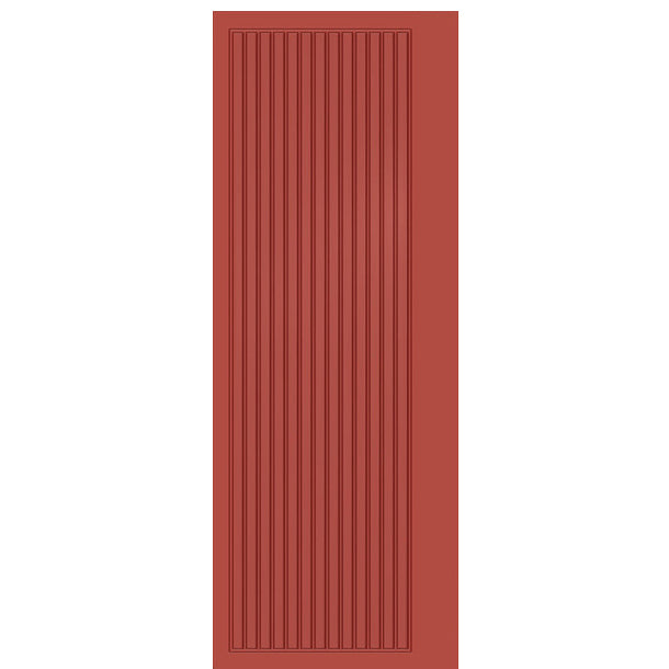 Slats Smooth FG | Fiberglass Entry Door with Modern Slat Design