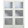 8733 Double | 3 Lite Shaker Redi-Prime Double Interior Door