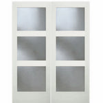 8733 Double | 3 Lite Shaker Redi-Prime Double Door